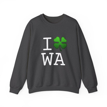 "I'm Lucky (Clover) in Washington" Sweatshirt