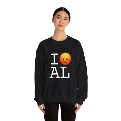 "I'm Angry about Alabama" Sweatshirt