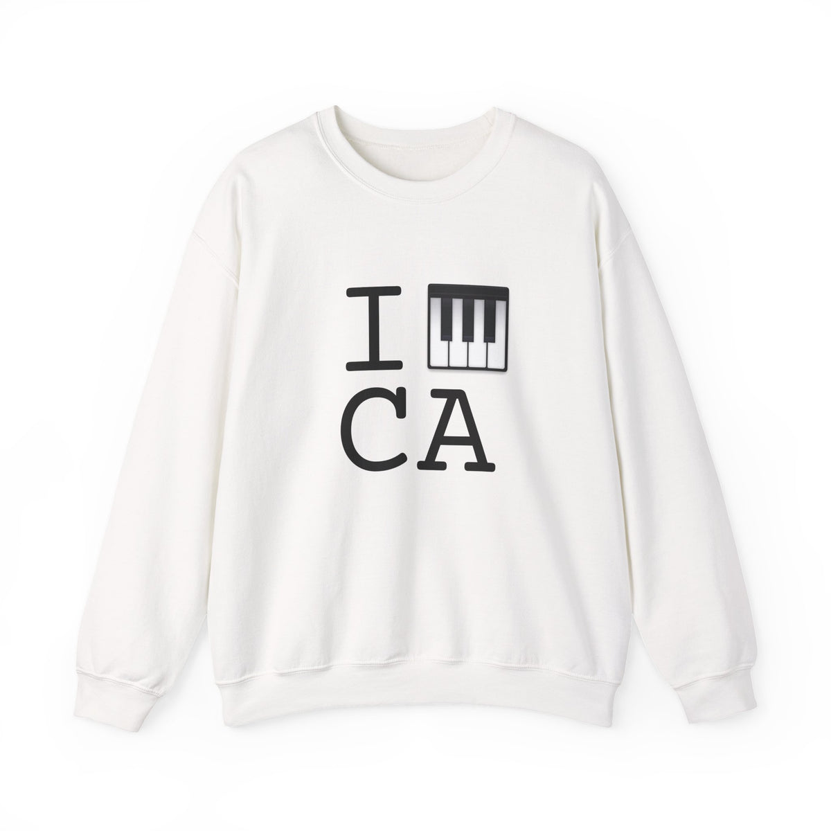 "I Piano California" Sweatshirt