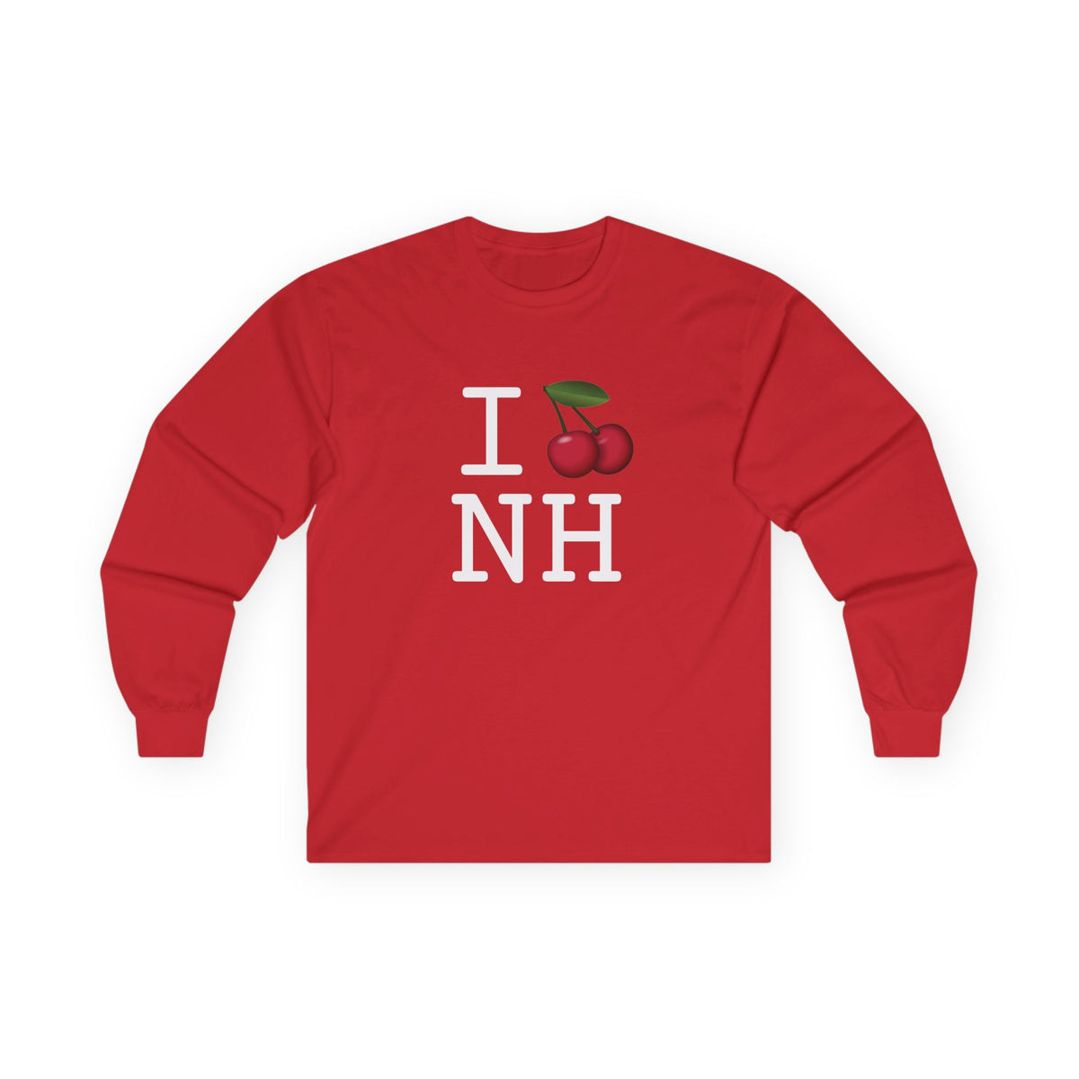 "I Cherry New Hampshire" Long Sleeve Shirt