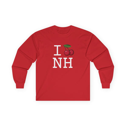 "I Cherry New Hampshire" Long Sleeve Shirt