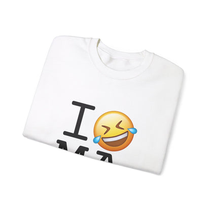 "I Laugh Hard (LMFAO) at Massachusetts" Sweatshirt