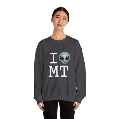 "I Feel Alien in Montana" Sweatshirt