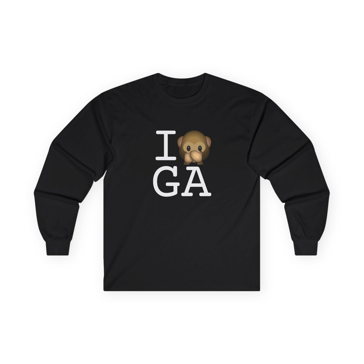 "I Don't Speak about Georgia" Long Sleeve Shirt
