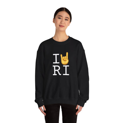 "I Rock On with Rhode Island" Sweatshirt