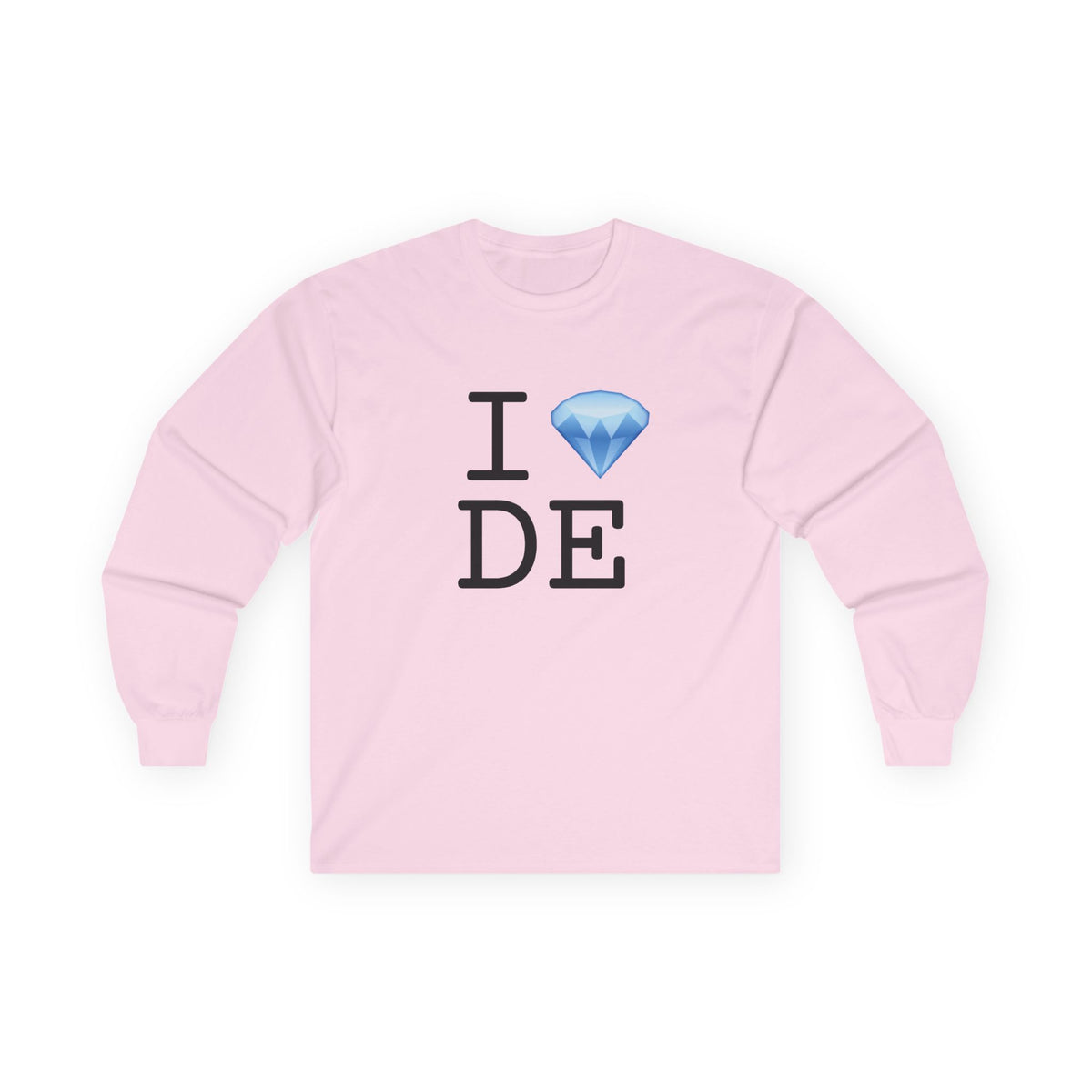 "I Diamond Delaware" Long Sleeve Shirt