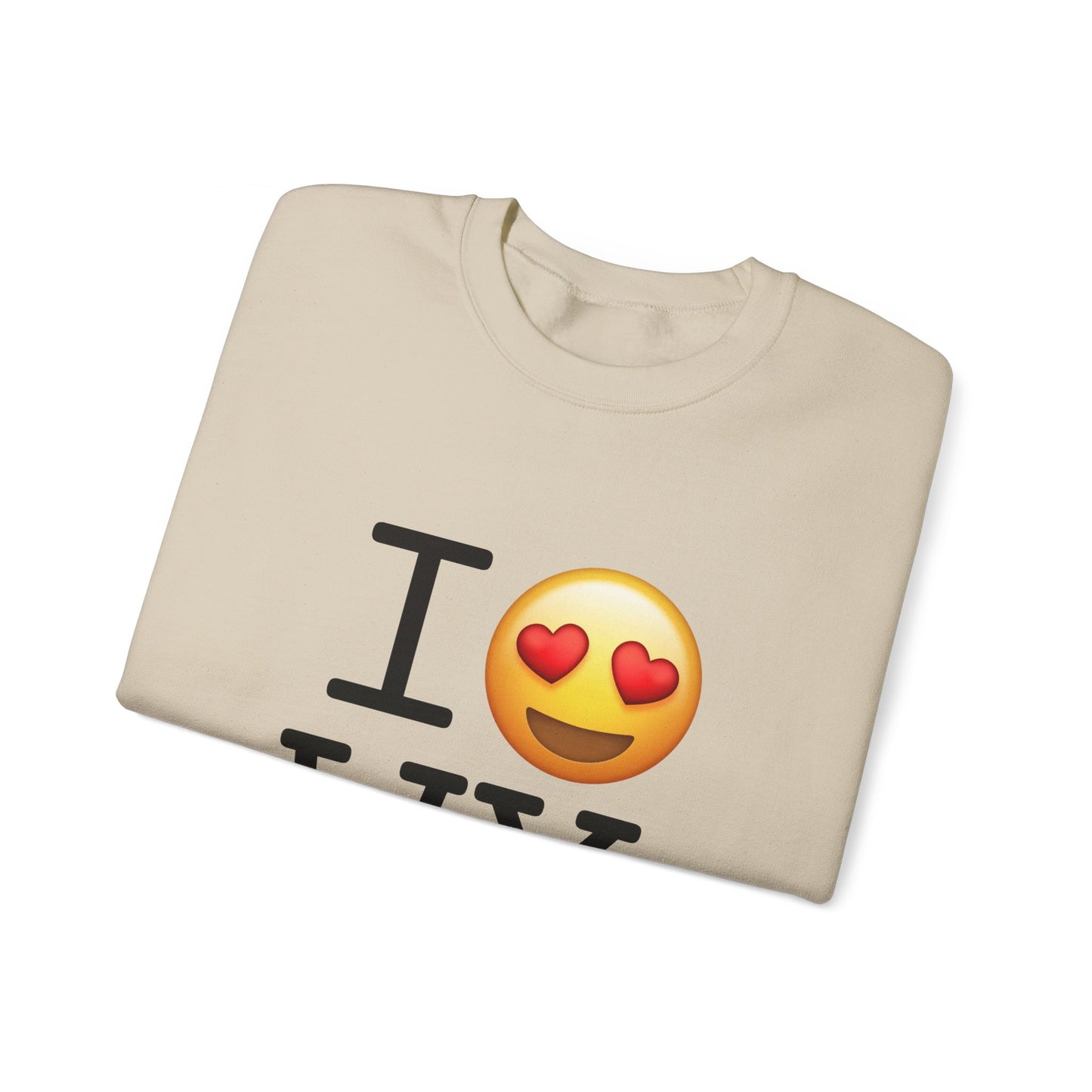 "I have Heart Eyes for Wyoming" Sweatshirt