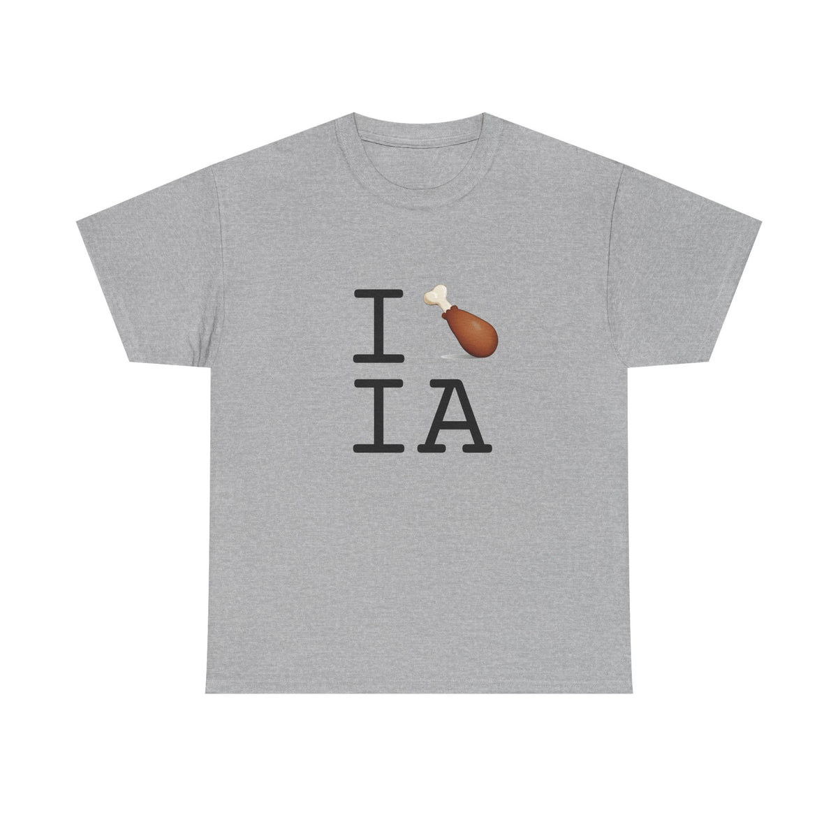 "I Chicken Drumstick Iowa" Tee