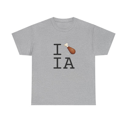 "I Chicken Drumstick Iowa" Tee