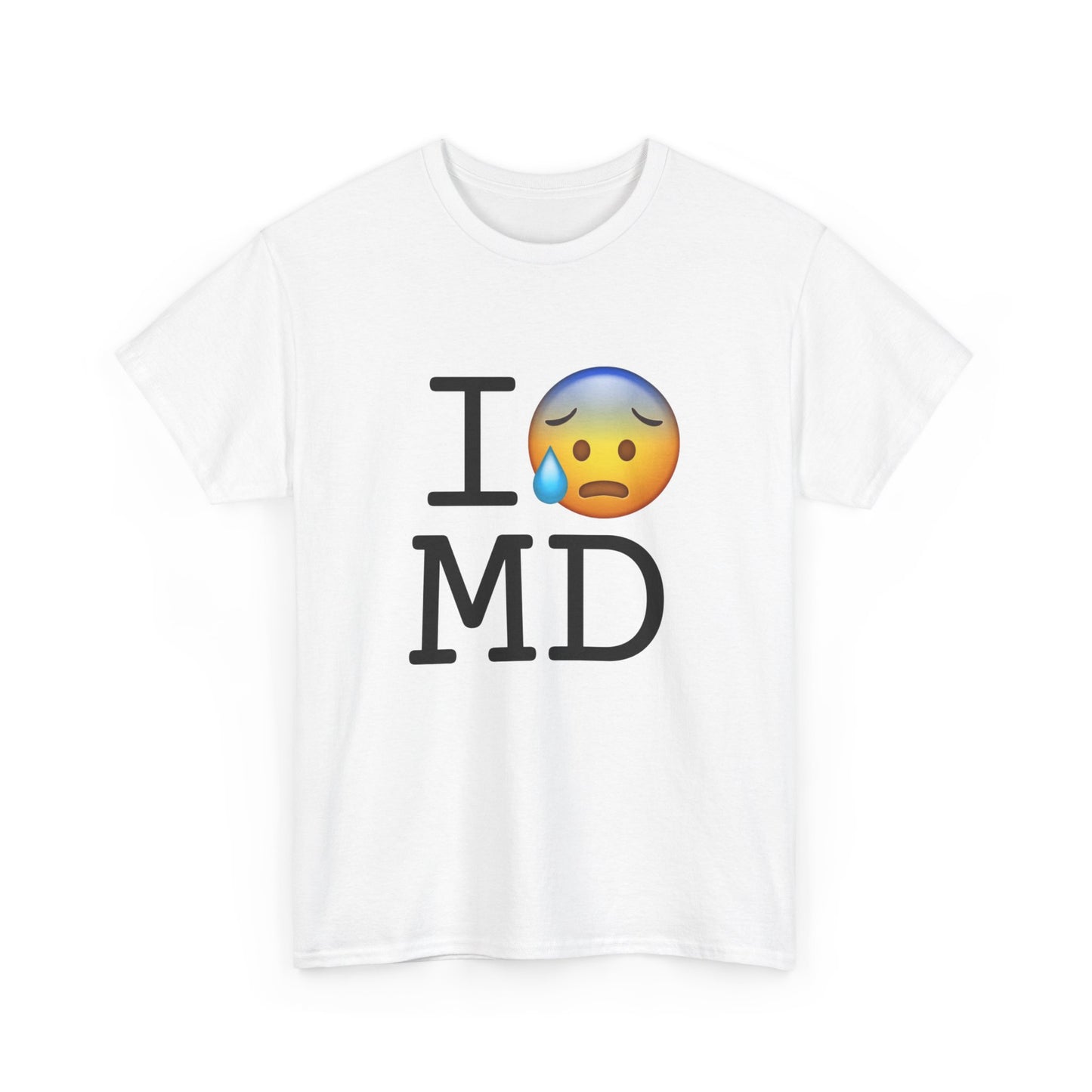 "I'm Anxiously Sweating in Maryland" Tee