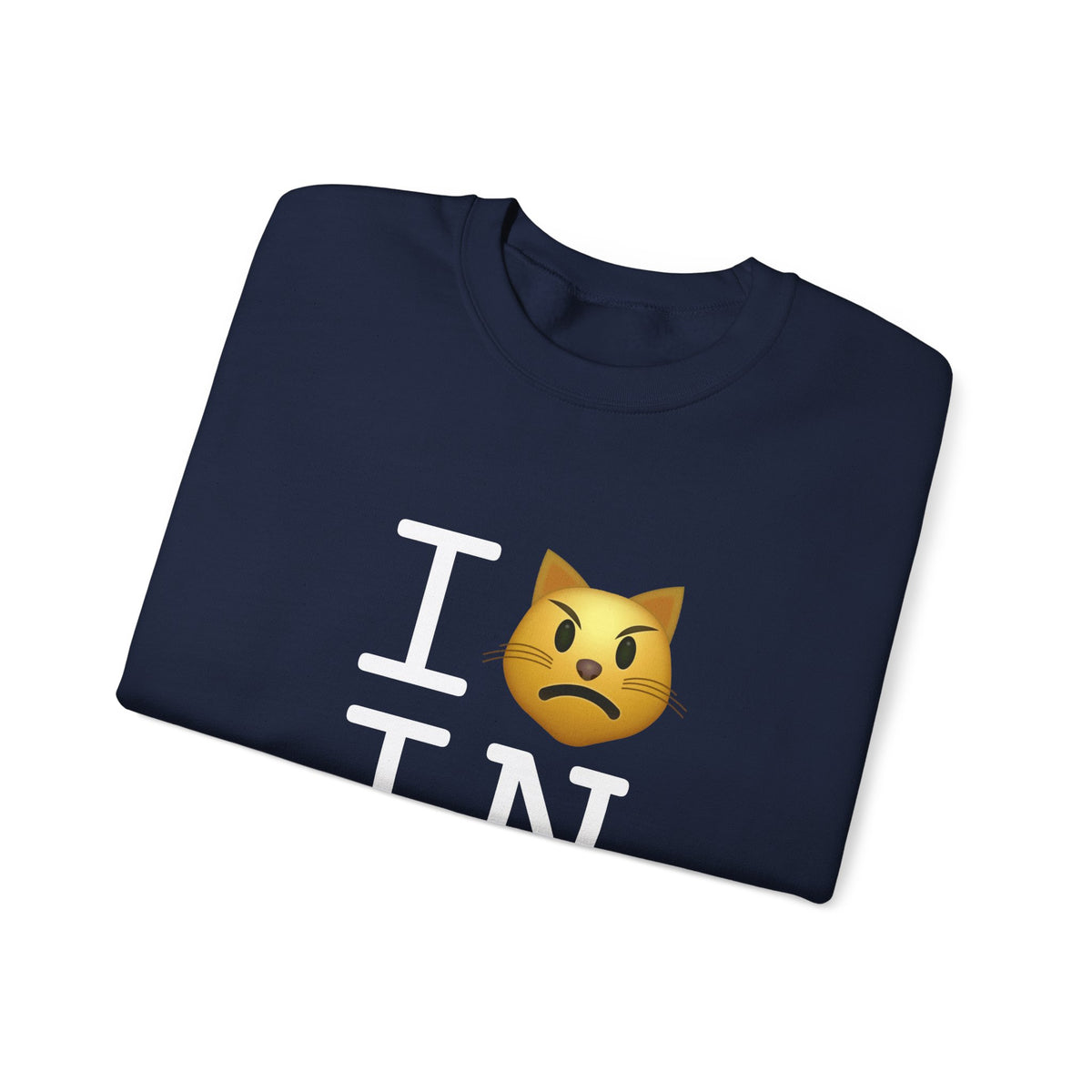 "I'm a Pouting Cat about Indiana" Sweatshirt