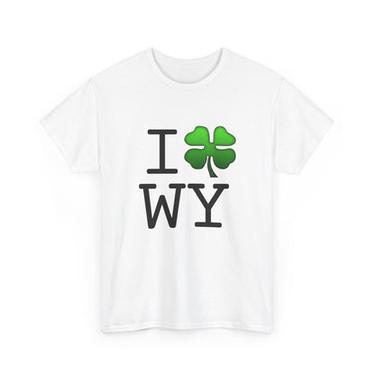 "I'm Lucky (Clover) in Wyoming" Tee