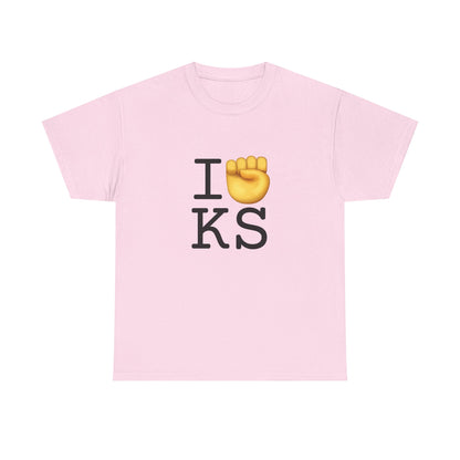 "I Raise my Fist with Kansas" Tee