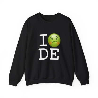 "I'm Nauseous about Delaware" Sweatshirt