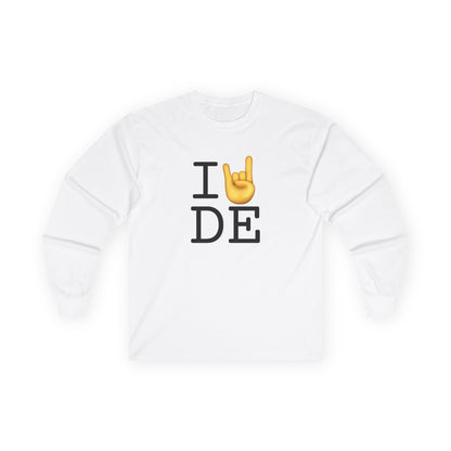 "I Rock On with Delaware" Long Sleeve Shirt