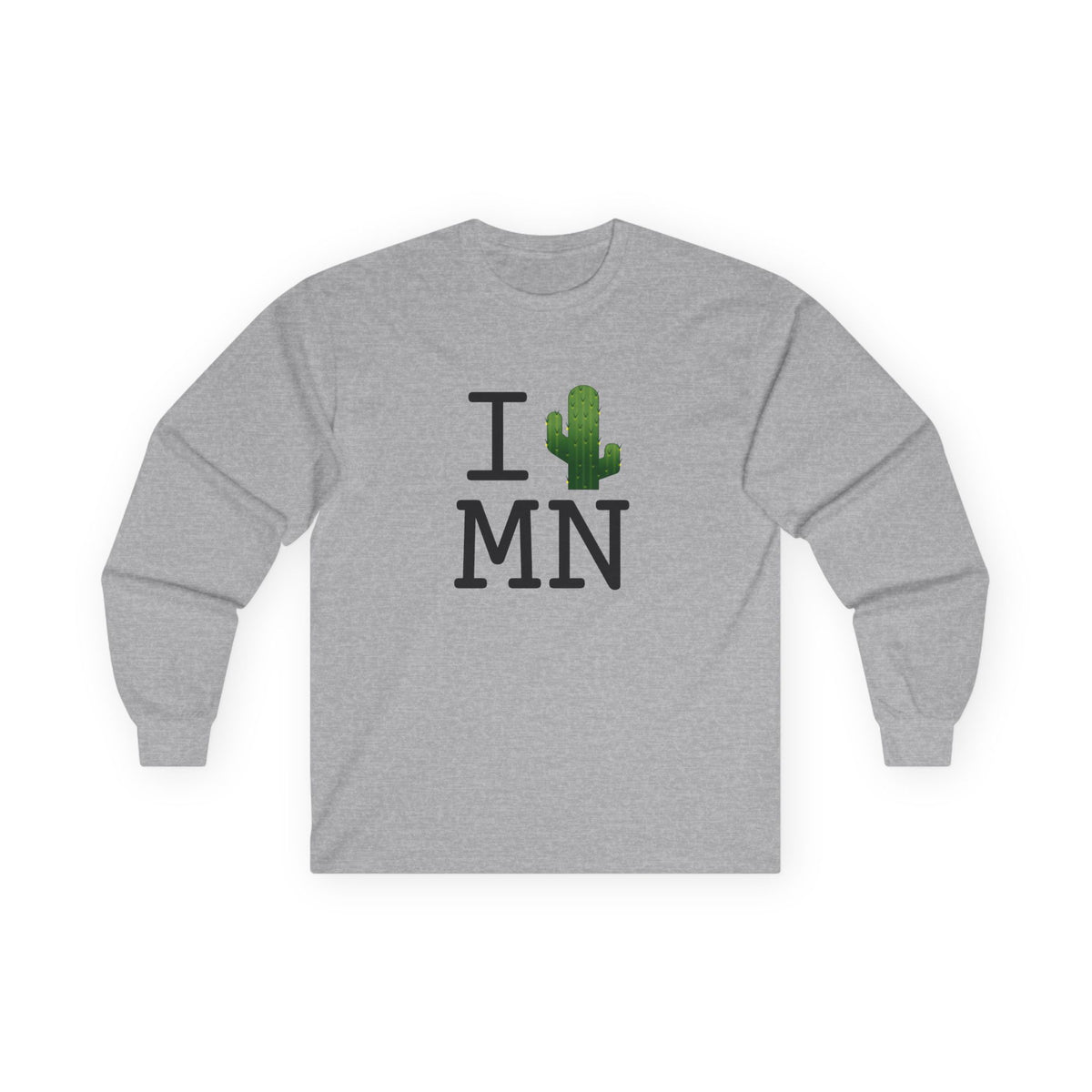"I Cactus Minnesota" Long Sleeve Shirt