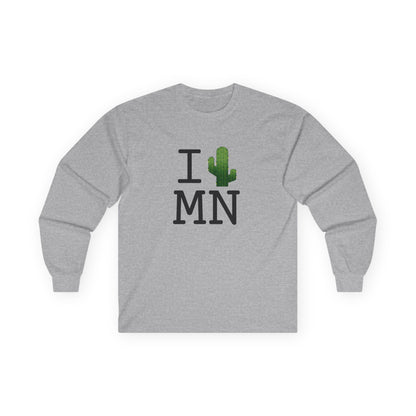 "I Cactus Minnesota" Long Sleeve Shirt