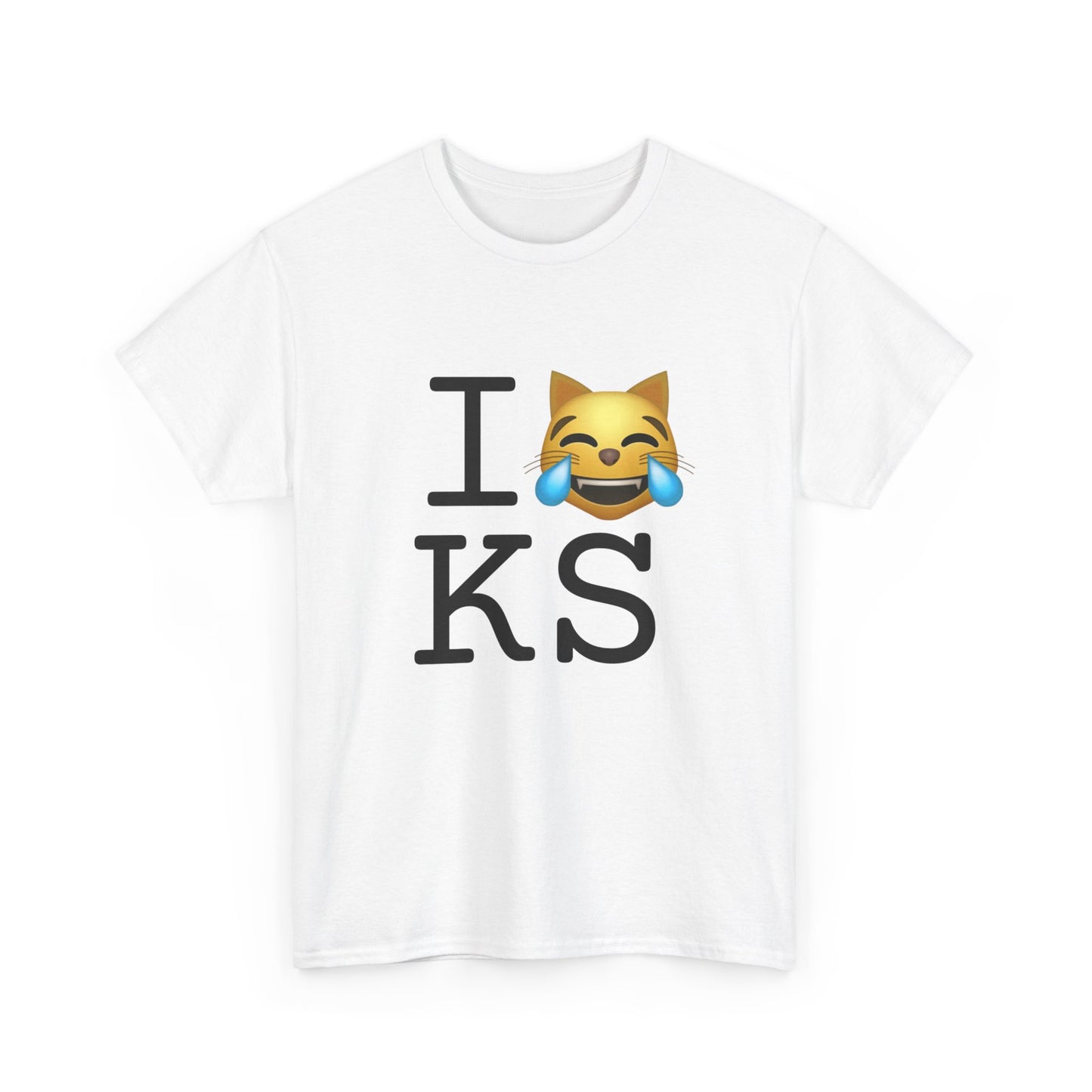 "I'm Laughing like a Cat at Kansas" Tee