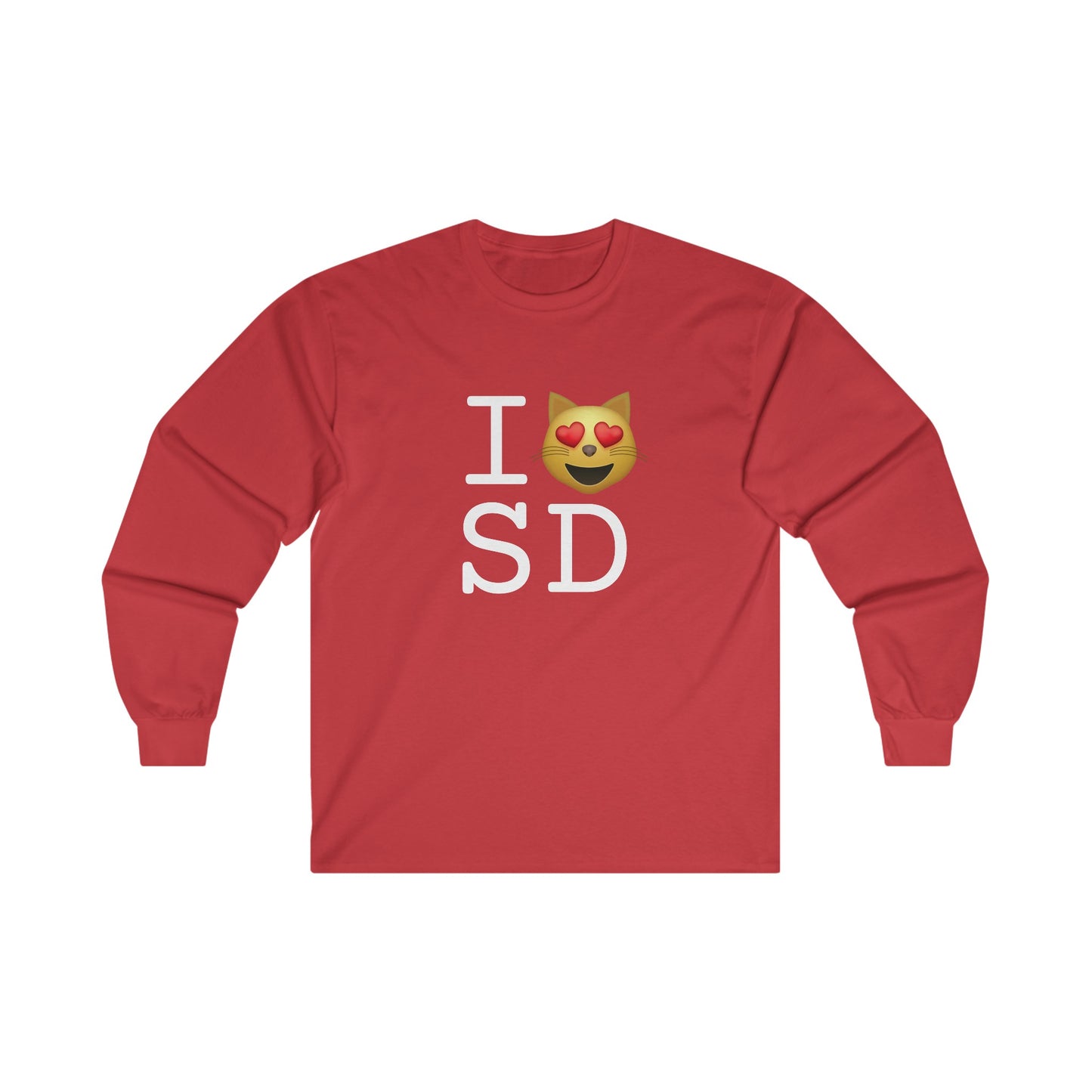 "I'm a Cat that Loves South Dakota" Long Sleeve Shirt