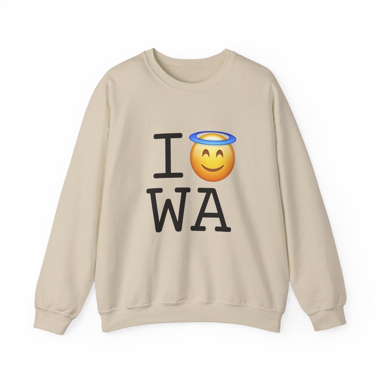 "I'm an Angel in Washington" Sweatshirt