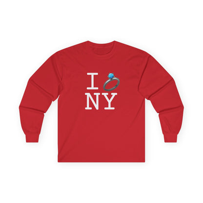 "I'm Married to (Diamond Ring) New York" Long Sleeve Shirt