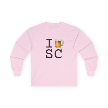"I Beer South Carolina" Long Sleeve Shirt