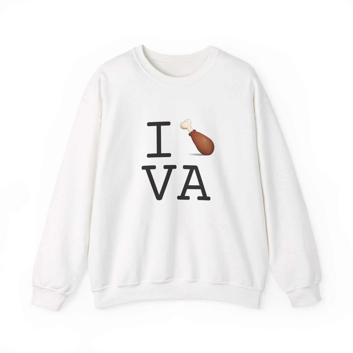 "I Chicken Drumstick Virginia" Sweatshirt
