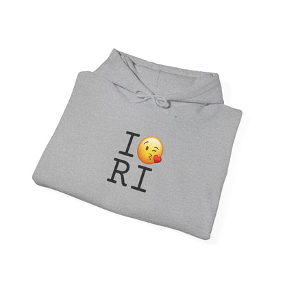 "I Blow a Kiss at Rhode Island" Hoodie