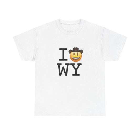 "I'm a Cowboy or Cowgirl in Wyoming" Tee
