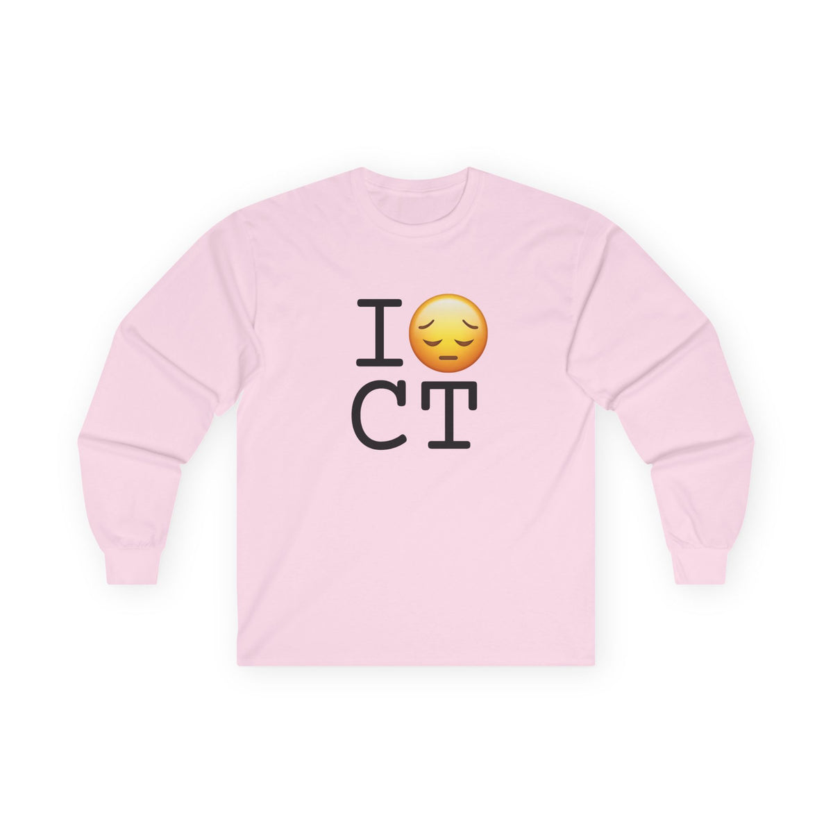"I'm Depressed about Connecticut" Long Sleeve Shirt