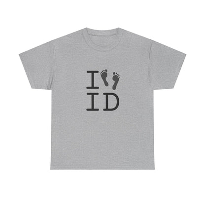 "I leave Footsteps in Idaho" Tee