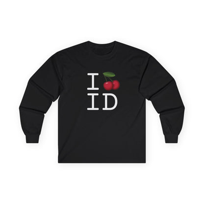 "I Cherry Idaho" Long Sleeve Shirt