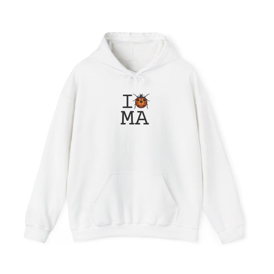 "I Ladybug Massachusetts" Hoodie