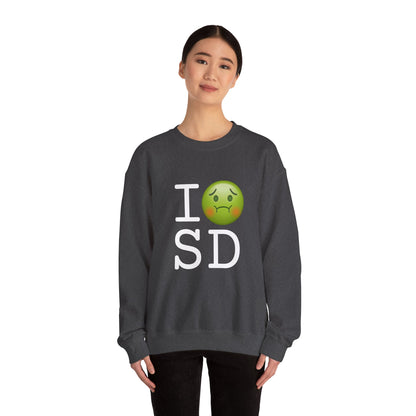 "I'm Nauseous about South Dakota" Sweatshirt