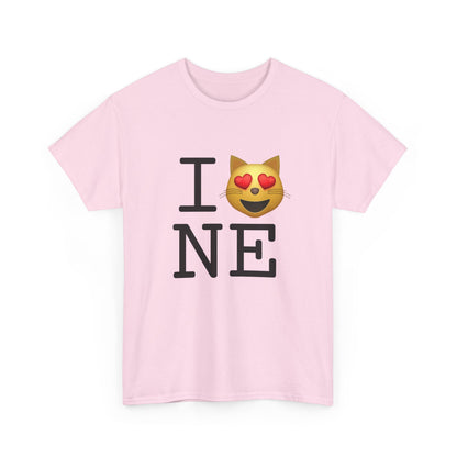 "I'm a Cat that Loves Nebraska" Tee