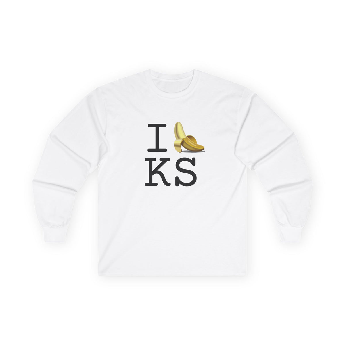"I'm Bananas about Kansas" Long Sleeve Shirt