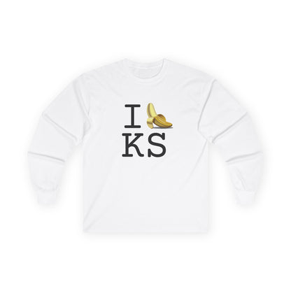 "I'm Bananas about Kansas" Long Sleeve Shirt