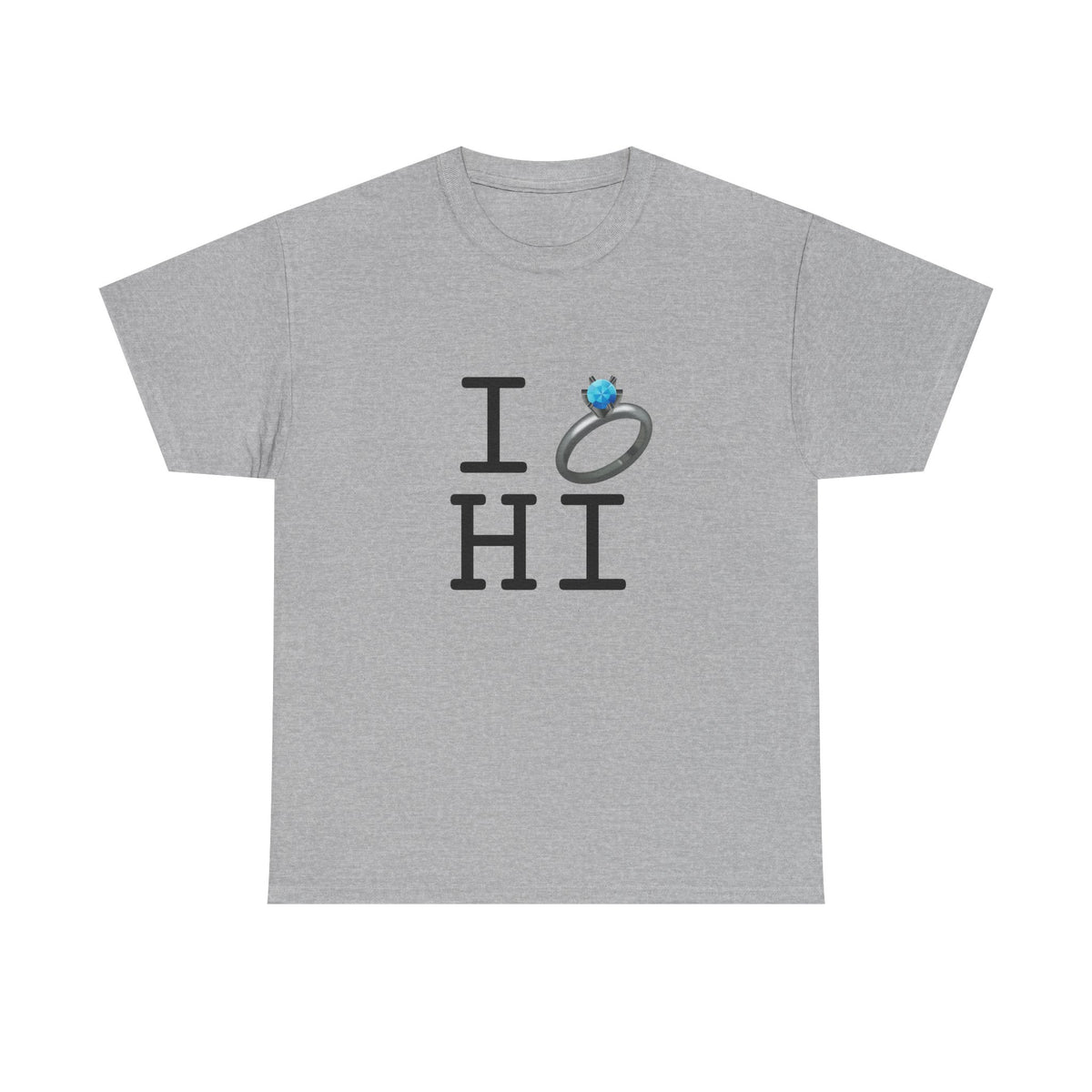 "I'm Married to (Diamond Ring) Hawaii" Tee