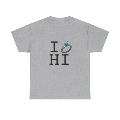 "I'm Married to (Diamond Ring) Hawaii" Tee