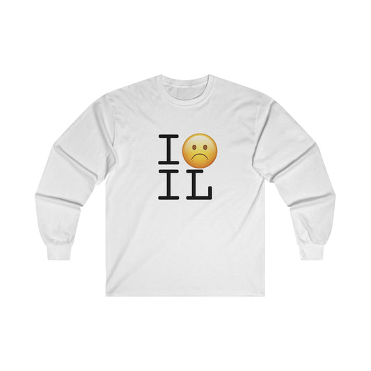 "I'm Grumpy about Illinois" Long Sleeve Shirt