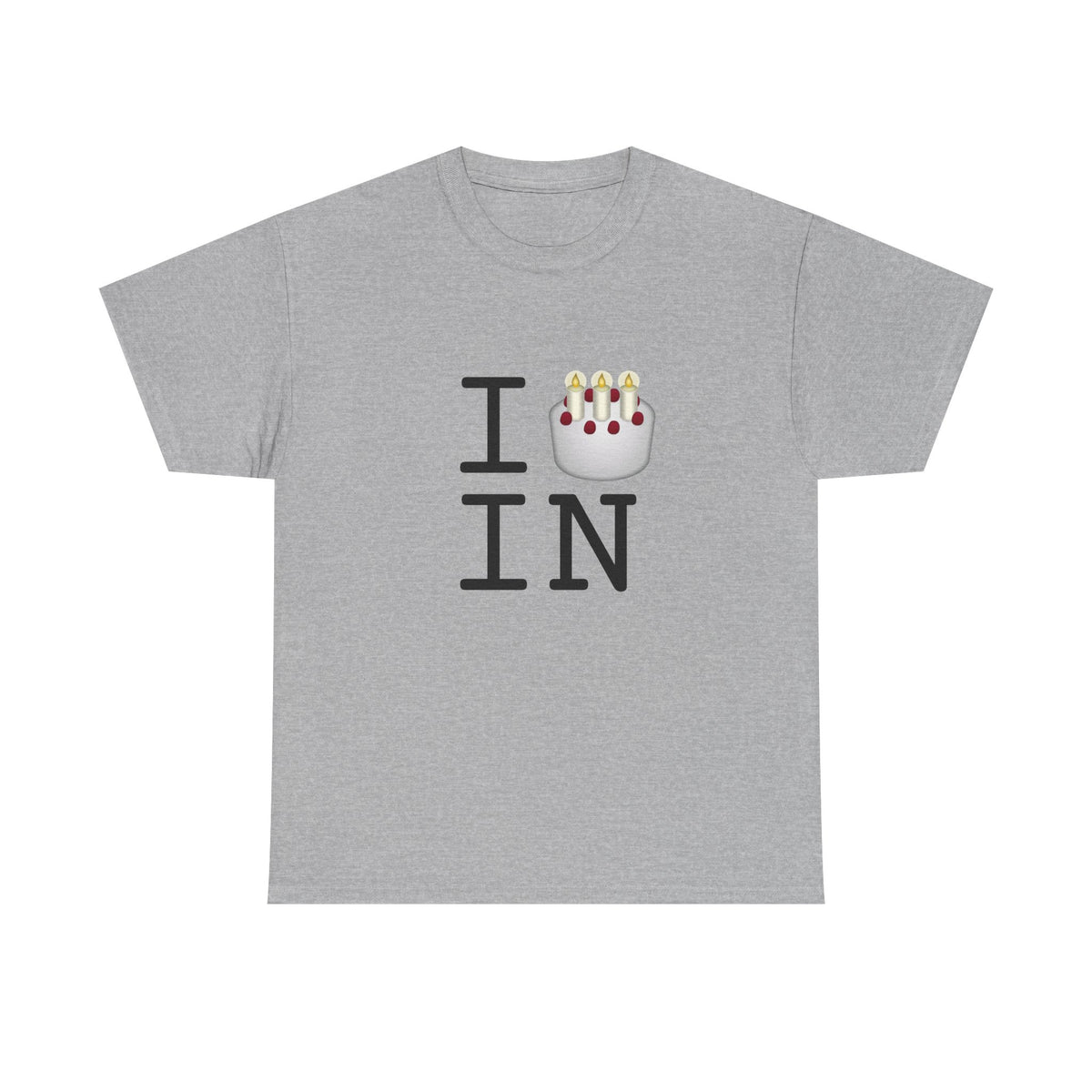 "I Birthday Cake Indiana" Tee