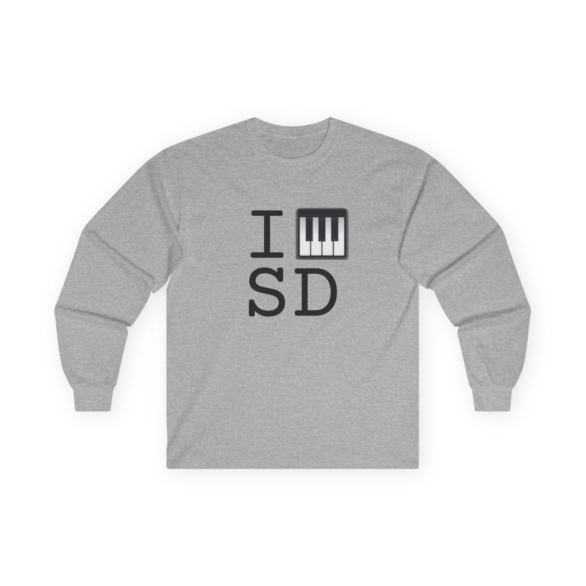 "I Piano South Dakota" Long Sleeve Shirt