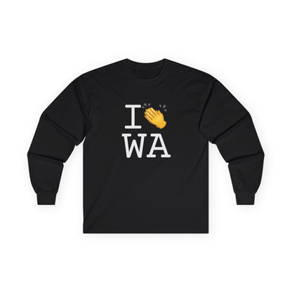"I Applaud Washington" Long Sleeve Shirt