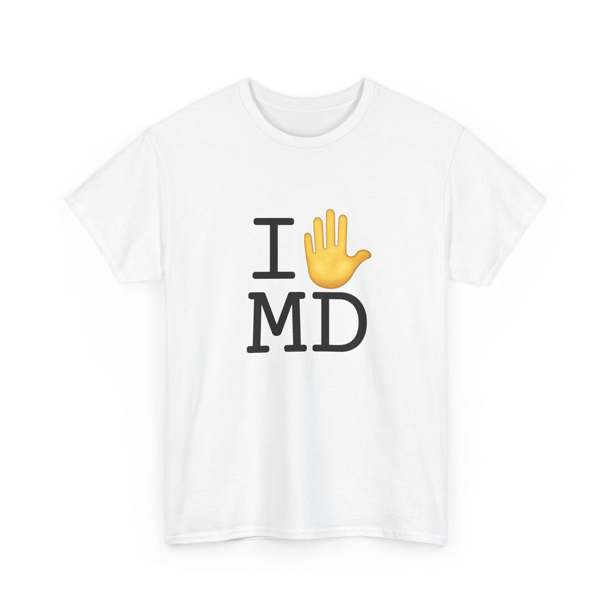 "I Stop (Raised Hand) Maryland" Tee