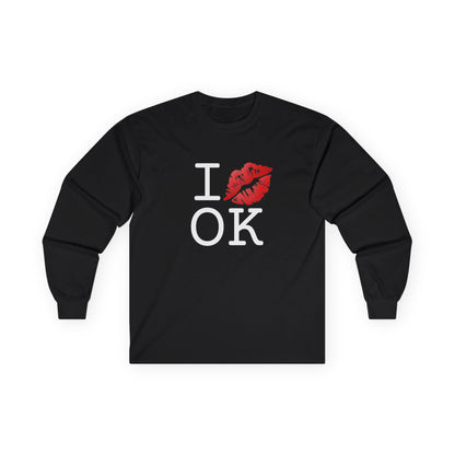 "I Kiss Mark Oklahoma" Long Sleeve Shirt