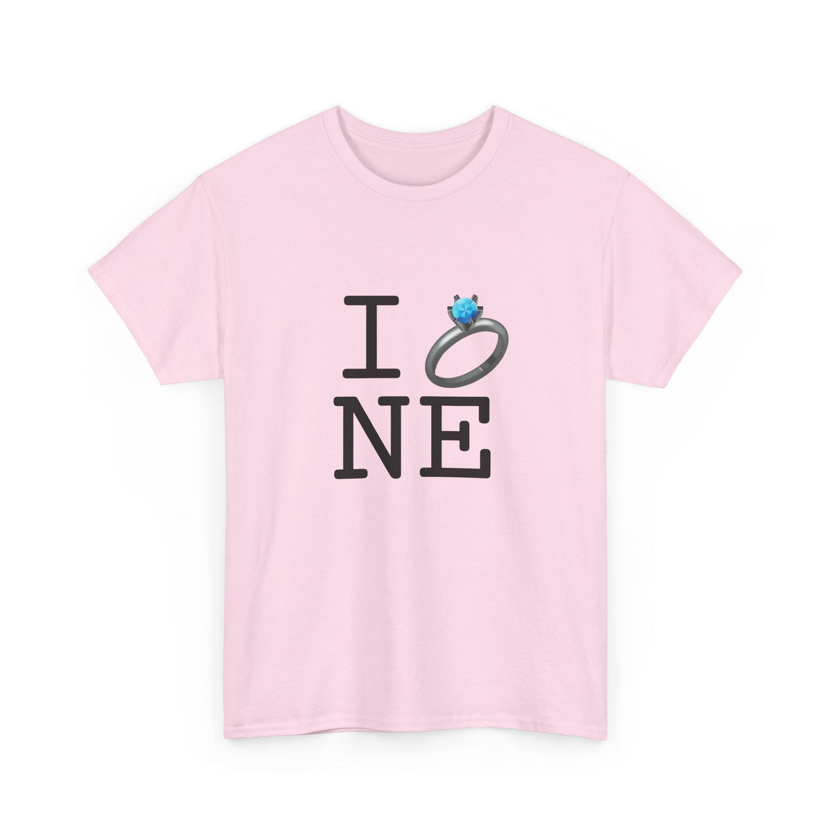 "I'm Married to (Diamond Ring) Nebraska" Tee