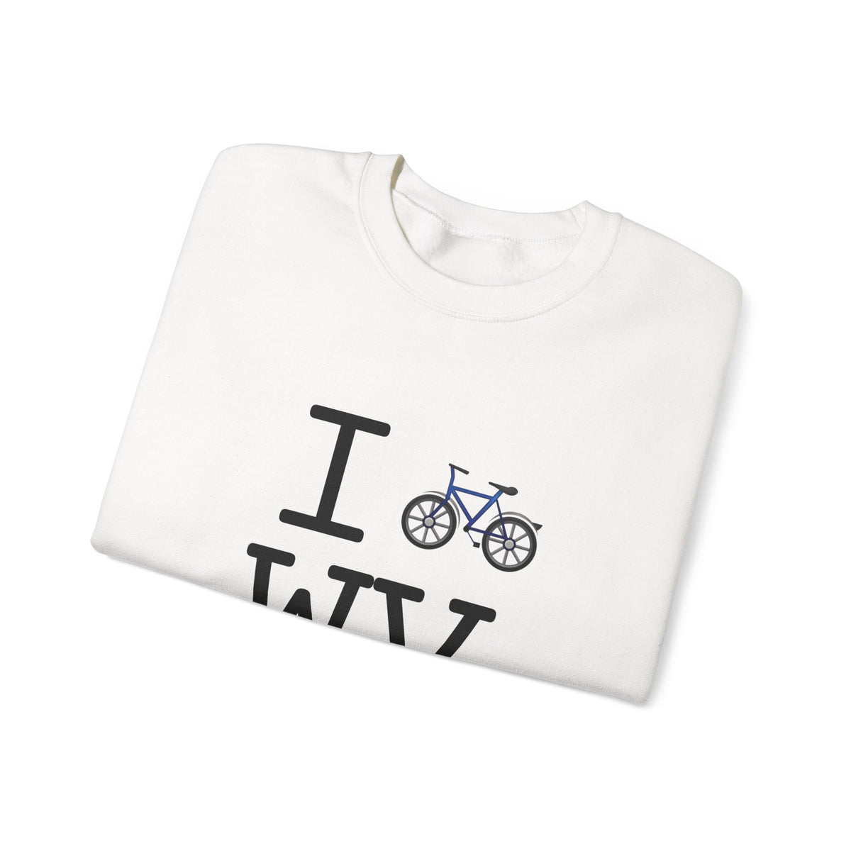 "I Bicycle West Virginia" Sweatshirt