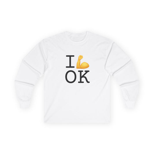 "I Flex in/on Oklahoma" Long Sleeve Shirt