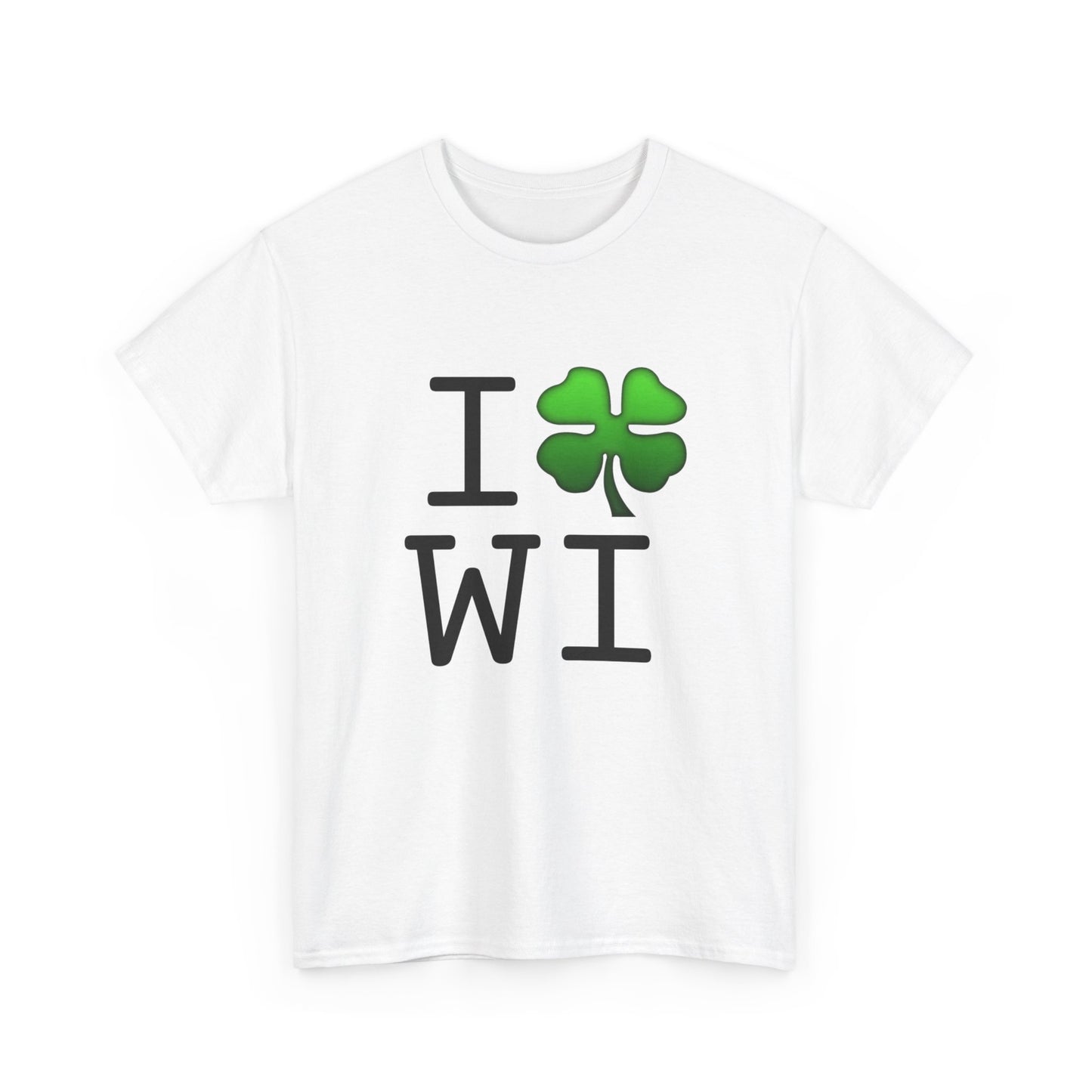 "I'm Lucky (Clover) in Wisconsin" Tee