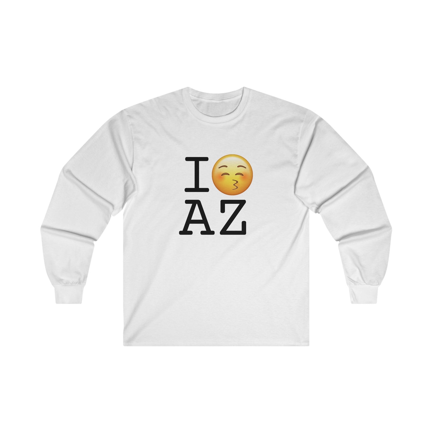 "I Kiss Arizona" Long Sleeve Shirt